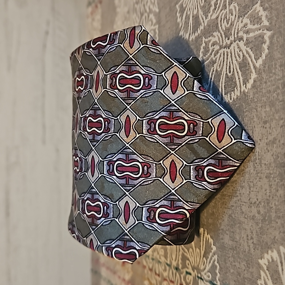 Vintage | Adolfo 100% Silk Tie | USA